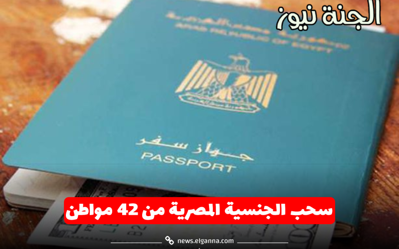 بالأسماء.. سحب الجنسية المصرية من 42 مواطن