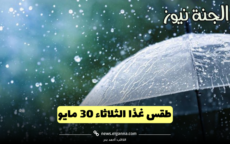 أمطار رعدية على هذه المناطق.. الأرصاد تحذر من طقس غدًا الثلاثاء 30 مايو