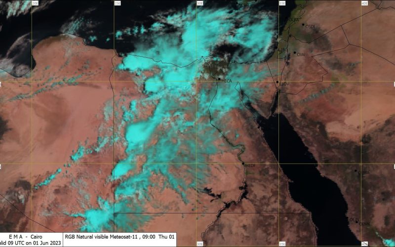 الجو مش راسي على بر.. الأرصاد تكشف حالة الطقس لمدة 6 أيام وتحذر من عاصفة ترابية