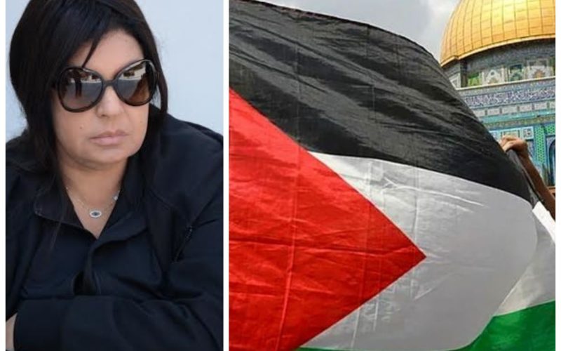 فيفي عبده تعرب عن تضامنها مع الشعب الفلسطيني وتطالب متابعيها بهذا الأمر